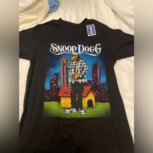 snoop dog graphic T
